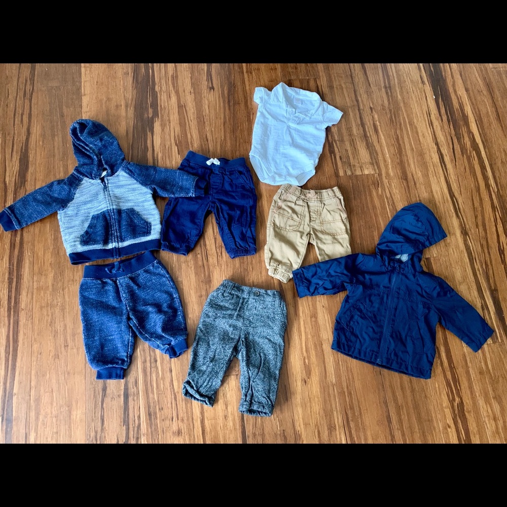 3-6 month baby boy Gymboree lot
